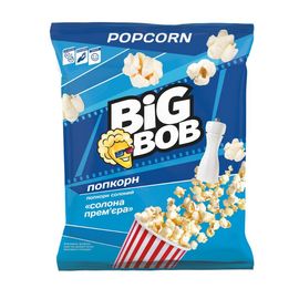 Popcorn BigBob, cu sare, 70 g