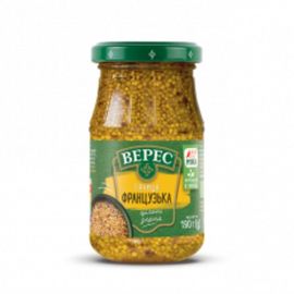 Mustar francez VERES, 190 gr