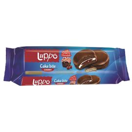 Biscuite sandwich LUPPO, cherry, 182 gr