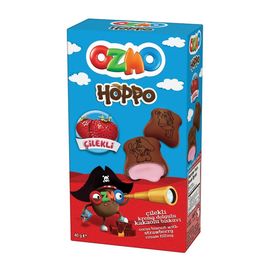 Biscuite OZMO Hoppo, Strawberry, 40 gr