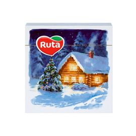 Servetele RUTA, Povestea de iarna, 33 cm x 33 cm, 2-straturi, 20 buc