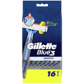 Бритвы одноразовые GILLETTE Blue, 16 шт