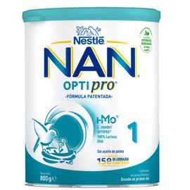 Formula de lapte NAN 1 Optipro, pentru bebelusii 0-6 luni, 800 g