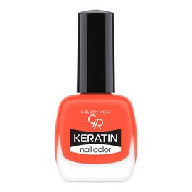 Oja pentru unghii GOLDEN ROSE Keratin *33* 10.5ml, Culoare:  Keratin Nail Color 33