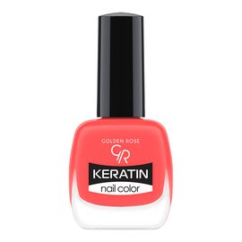 Oja pentru unghii GOLDEN ROSE Keratin *34* 10.5ml, Culoare:  Keratin Nail Color 34