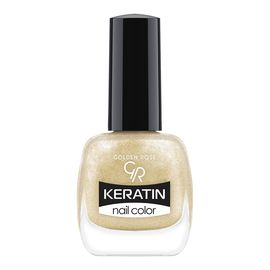 Oja pentru unghii GOLDEN ROSE Keratin *50* 10.5ml, Culoare:  Keratin Nail Color 50