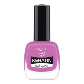 Oja pentru unghii GOLDEN ROSE Keratin *60* 10.5ml, Culoare:  Keratin Nail Color 60