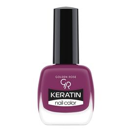 Oja pentru unghii GOLDEN ROSE Keratin *61* 10.5ml, Culoare:  Keratin Nail Color 61