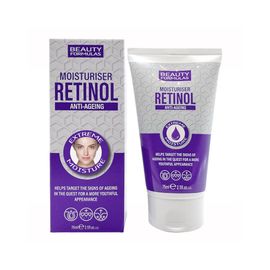 Crema pentru fata hidratanta Beauty Formulas cu Retinol Anti-Ageing, 75ml