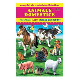 Complet de materiale didactice - ANIMALE DOMESTICE