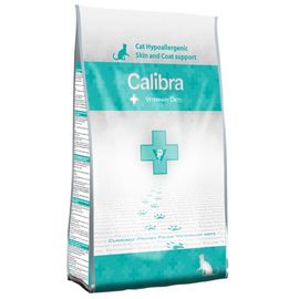 Hrana pentru pisici Calibra VD Hipoallergenic Skin and Coat Support, somon, uscata, 5 kg