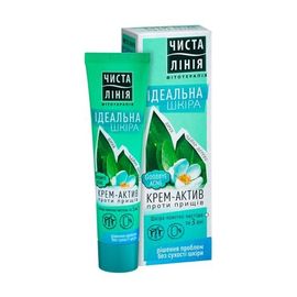 Crema-activa anti-acnee ЧИСТАЯ ЛИНИЯ Piele ideala, 40 ml
