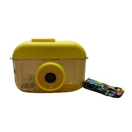 Бутылка-сумка, желтый фотоаппарат, 320/400 мл