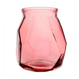 Vaza SM ORIGAMI, roz, 19 cm