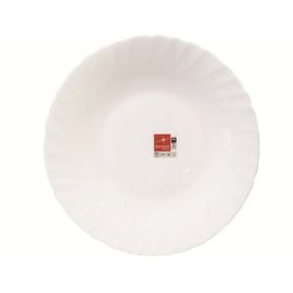 Тарелка сервировочная BORMIOLI ROCCO Prima, белая, стеклокерамика, 25.5 см