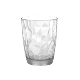 Pahar pentru whisky BORMIOLII ROCCO Diamond, transparent, 390 ml
