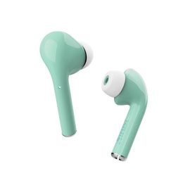 Casti TRUST Nika Touch Bluetooth Wireless TWS Earphones - Turquoise