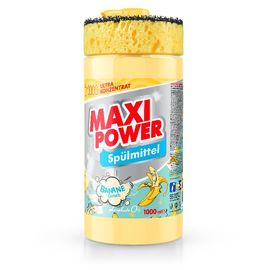 Средство для мытья посуды MAXI POWER Банан, 1 л