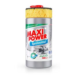 Средство для мытья посуды MAXI POWER Платинум, 1 л