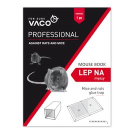Ловушка для мышей VACO PROFESSIONAL MouseBook - Клейкая, 1 шт