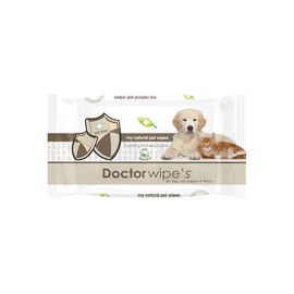 Влажные салфетки для животных DOCTOR WIPES, 48 шт
