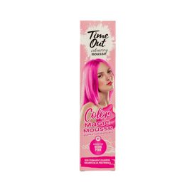 Мусс для окрашивания волос Time Out N01 Neon Pink, 75 мл