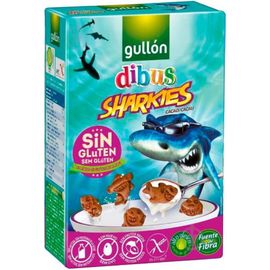 Печенье Gullon Dibus Sharkies, без глютена, лактозы, 250г