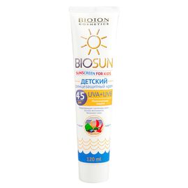 Солнцезащитный крем для детей BIOSUN SPF45, 120 мл
