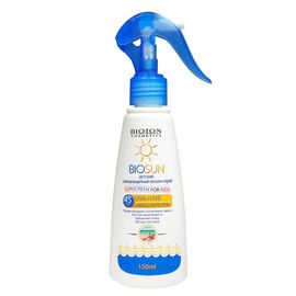 Lotiune-spray protector pentru copii BIOSUN SPF45, 150 ml