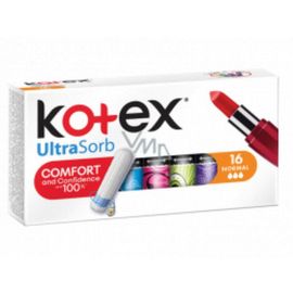 Tampoanele KOTEX UltraSorb Normal, 3 picaturi, 16 buc