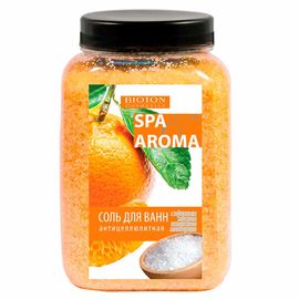 Соль для ванны SPA AROMA морская, мандарин, 750 гр