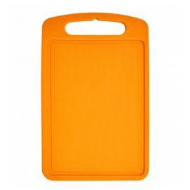 Доска разделочная ALEANA, пластик, светло-оранжевый, 25*15 см