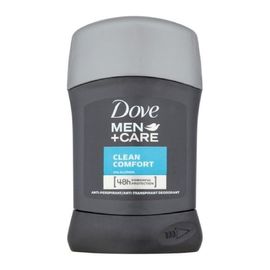 Antiperspirant stic DOVE +CARE, Clean Comfort, pentru barbati, 50 ml