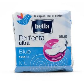 Прокладки гигиенические BELLA Perfecta Blue 4 капли 10 шт