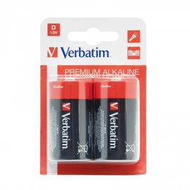 Baterie VERBATIM, Blister pack, Battery D, alcalina, 4 buc