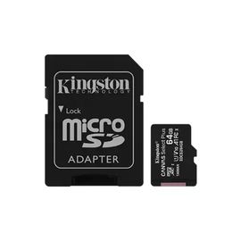 Карта памяти KINGSTON Canvas Select Plus, Class10, A1, UHS-I U1, 600x, 100MB/s, 64GB