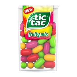 Drajeuri TIC TAC Fruit Mix, 18 gr