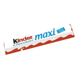 Baton de ciocolata KINDER Maxi Chocolate, cu lapte, cu umplutura de lapte, 21 gr
