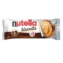 Biscuits NUTELLA, cu crema de cacao si alune, 41 gr