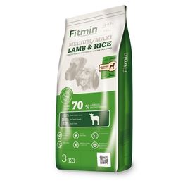 Mancare pentru caini FITMIN Dog medium maxi lamb&rise, 3 kg