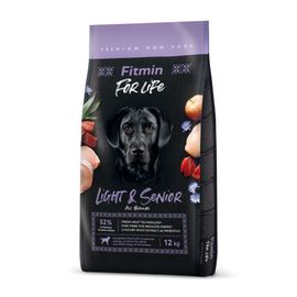 Mancare pentru caini FITMIN Dog For Life Light & Senior, 12 kg