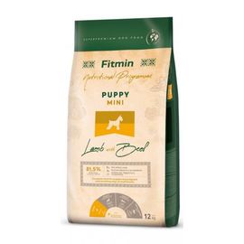 Mancare pentru caini FITMIN Dog mini puppy lamb beef, 12 kg