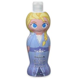 Gel de dus AIR-VAL Frozen Elsa, pentru copii, 2 in 1, 400 ml