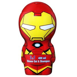 Gel de dus AIR-VAL Iron Man, pentru copii, 2 in 1, 400 ml