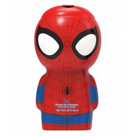 Gel de dus AIR-VAL Spider Man, pentru copii, 2 in 1, 400 ml