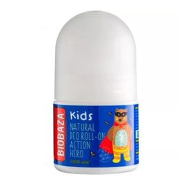 Antiperspirant roll-on BIOBAZA ACTION HERO, pentru copii, 30 ml