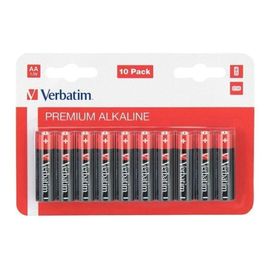 Baterie VERBATIM, Blister pack,  alcalina, AA, 10 buc