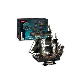 3D пазл CUBICFUN Пиратский корабль - Месть королевы Анны, с подсветкой, 293 элементы
