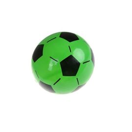 Мяч надувной, зеленый, 23см