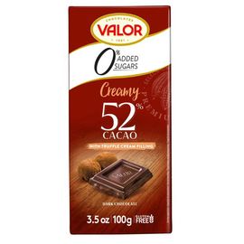 Ciocolata Valor neagra cu trufe 100 g